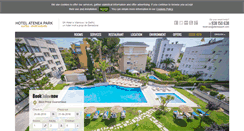 Desktop Screenshot of hotelateneapark.com